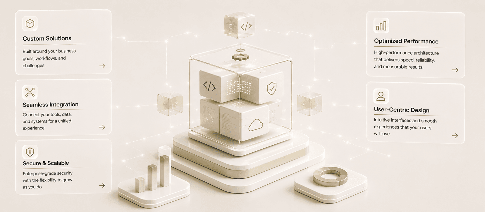 Custom business application tailored to a specific workflow.